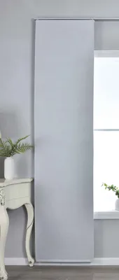 Produktbild von Flächenvorhang mit Paneelwagen HxB 245x60 cm Stein 100% Verdunkelung Blackout »München Dark« Paneelwagen Leinenbindung 202410P