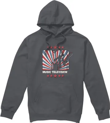 Obrázok produktu pre MTV - Mikina s kapucňou pre mužov TV8627 (L) (Charcoal)