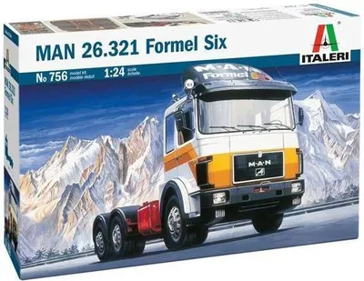 Zdjęcie produktu dla Italeri 1:24 MAN 26.321 Formel 6 6X4