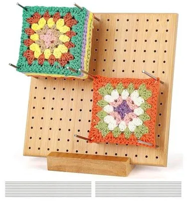 Produktbild von Blockierplatte aus gehäkeltem Material, wiederverwendbar - 17,87 cm