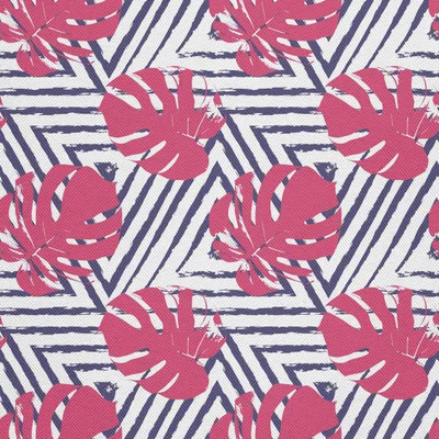 Image de OUTDOOR DECORATIVE OXFORD - Motif feuilles de monstera I DX124