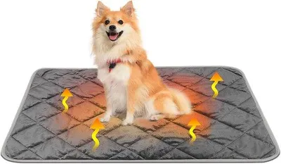Produktbild von Famanu selbstwärmende Decke für Haustiere – Wärmematte für Katzen und Hunde, waschbar und rutschfest, komfortabel und langlebig