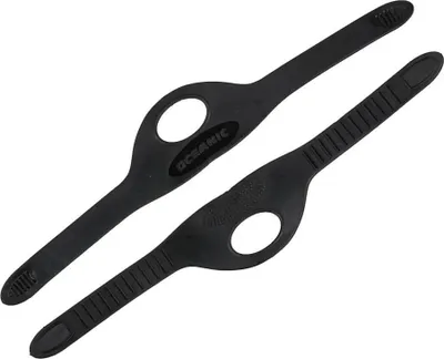 Zdjęcie produktu dla Oceanic Viper 2u Bungee Straps For Fins Black Czarny Jeden rozmiar