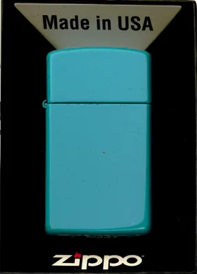 Produktbild von Zippo AW21 Slim Flat Turquoise Windschutz leichter