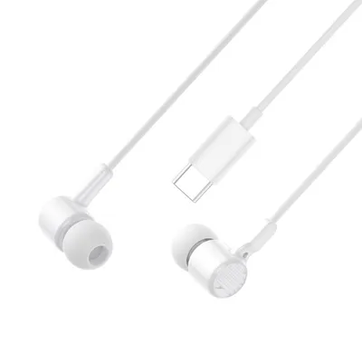 Produktbild von XO EP81 Kabelgebundener USB-C In-Ear-Kopfhörer Weiß