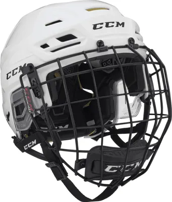 Produktbild von CCM Tacks 310 Combo SR Weiß M Eishockey-Helm