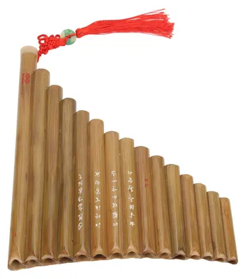 Productafbeelding van Panfluit 15 Buisjes - Traditioneel Instrument van Bamboe - Geschikt voor Beginners