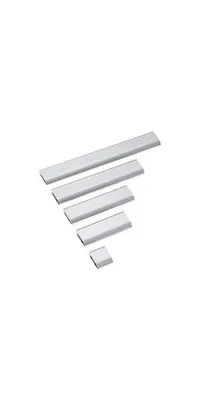 Immagine prodotto di Striscia di serraggio MAUL in alluminio autoadesiva 21,8 x 4 x 1,3 cm argento