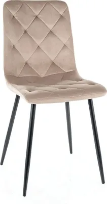 Produktbild von Jerry Velvet Stuhl Dunkelbeige Samtstoff
