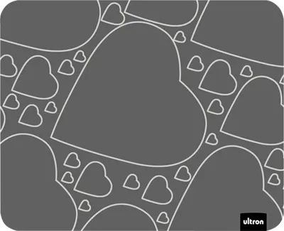 Produktbild von Ultron UMP-100 "Hearts" - Mauspad