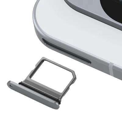 Image de Clappio, support de carte SIM de rechange pour Nano SIM Google Pixel 10, blanc