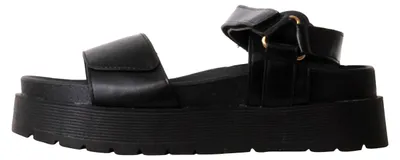 Produktbild von Sandalen mit Keilabsatz und Klettverschluss von Joalice
