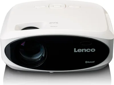 Produktbild von Lenco LPJ-900WH - Full HD Beamer Hell und scharf mit 250 Lumen, 510cm Projektion - Weiß
