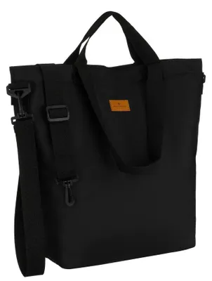 Obrázek produktu pro Peterson dámská shopper kabelka černá polyester 47x40 cm
