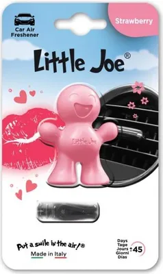 Zdjęcie produktu dla Zapach samochodowy Mały Joe (truskawkowy)