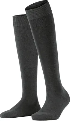 Produktbild von FALKE ClimaWool Kniestrümpfe Damen anthracite melange 41-42