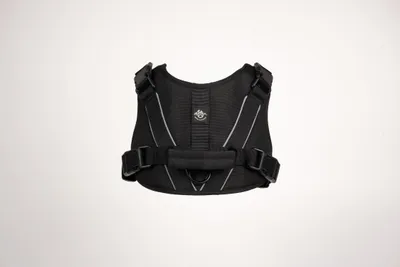 Produktbild von Shiroventure® Hundegeschirr Schwarz | Robust & Atmungsaktiv | Größe L