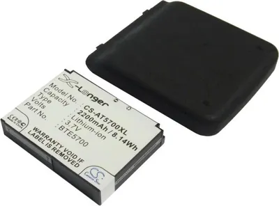 Produktbild von TECHTEK Akku Kompatibel mit [AT&T] SMT-5700, SMT5700, für [AudioVox] SMT-5700, SMT5700 Ersetzt BTE5700