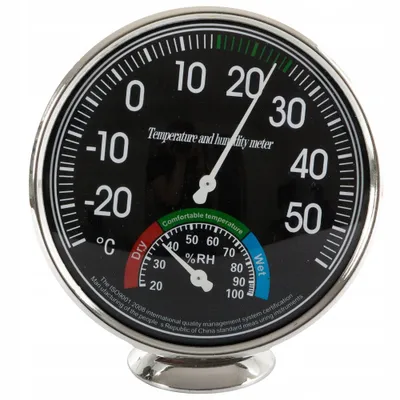 Produktbild von Raumfeuchtigkeitsthermometer analoges Hygrometer