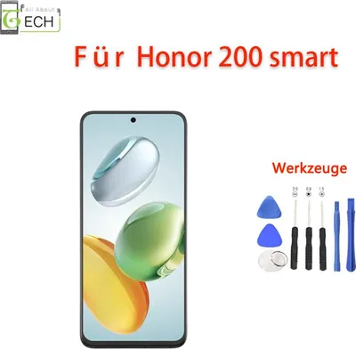 Produktbild von Für Huawei Honor 200 Smart ALT-NX1 LCD Display mit Rahmen Touchscreen Bildschirm