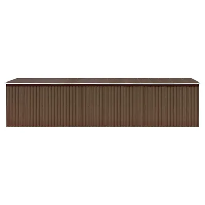 Immagine prodotto di Capanno da Giardino Marrone 257x779x181cm in Acciaio Zincato