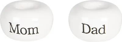 Immagine prodotto di Clayre & Eef Portaspazzolino in Vetroceramica bianca