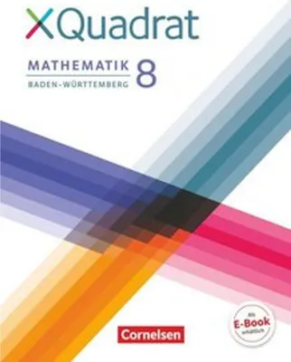 Produktbild von XQuadrat 8. Schuljahr - Baden-Württemberg - Schülerbuch