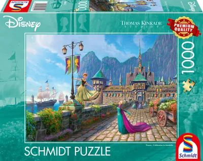 Zdjęcie produktu dla Schmidt Spiele PU1000T.Disney, Frozen, Świętowanie w Arendelle