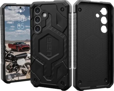 Image de Uag Monarch Pro Case for Samsung Galaxy S24 With Magnetic Module - Carbon Black (Étui Monarch Pro pour Samsung Galaxy S24 avec module magnétique)