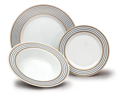 Obrázok produktu pre Thun 1794 Súprava tanierov, Ella, Elegance B, porcelán Thun, 18 d.
