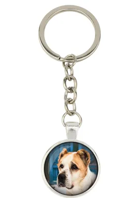 Produktbild von Mittelasiatischer Schäferhund, Zentralasiatischer Owtscharka - Schlüsselanhänger mit Ihrem Foto, Schlüsselanhänger, Taschenanhänger der Marke Art-Dog