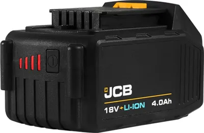 Produktbild von JCB 18 Volt Akku 4,0 Ah 40LI-E Ersatzakku Einschubakku Akkupack