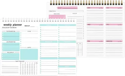 Produktbild von Wochenkalender A4, Spiralbindung, unnummeriert, 1 Stück, für die Organisation