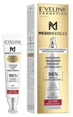 Zdjęcie produktu dla Eveline Cosmetics MesoNeedles – krem pod oczy, nawilżenie, ukojenie