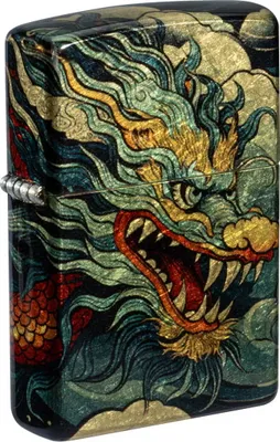 Obrázek produktu pro Benznov zapalova Zippo Colourful Dragon Design, nenaplnn