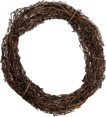 Produktbild von Clematis-Kranz in Natur, Durchmesser ca. 25cm  | Naturkranz