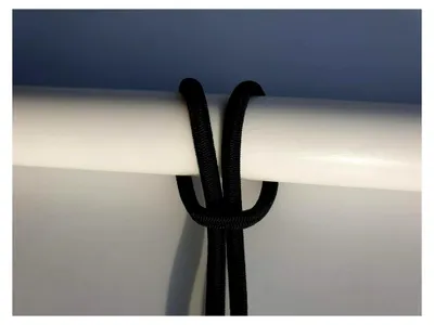 Produktbild von Elastisches Expanderseil Planenseil 8 mm 50 m schwarz