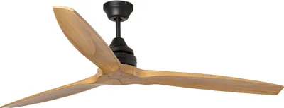 Produktbild von Energiespar Deckenventilator mit Fernbedienung Alo Schwarz 152 cm