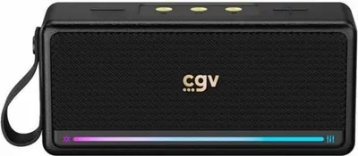 Produktbild von CGV SolidVibe Max, 20 W, 75 - 20000 Hz, 4 Ohm, Verkabelt & Kabellos, USB Typ-A, Tragbarer Stereo-Lautsprecher
