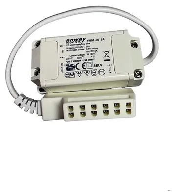 Image de Anway Electric LED Trafo weiß Kunststoff 3x3W 700mA 12,5V IP20 AC/DC 230V 12V