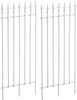 Produktbild von TPFGarden 2er Set Rankgitter Elly weiß