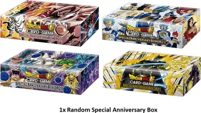 Produktbild von Dragon Ball Super TCG: Spezielle Jubiläumskiste 2021 - eins zufällig