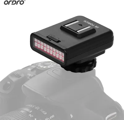 Produktbild von ORDRO LN-3 Studio IR LED-Licht USB wiederaufladbarer Infrarot-Nachtsicht-Infrarot-Illuminator fš¹r DSLR-Kamera Fotografie Beleuchtungszubeh?r