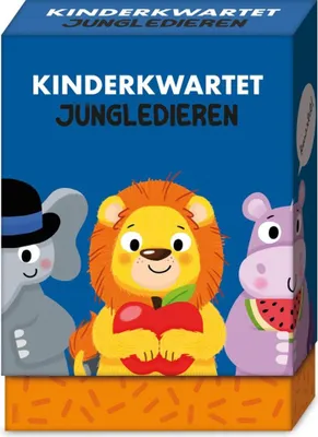 Produktbild von Bilderbücher Kinderquartett - Dschungeltiere