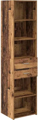 Zdjęcie produktu dla Highboard z szufladą Stare drewno 45 x 42,5 x 185 cm