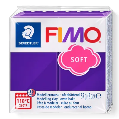 Zdjęcie produktu dla FIMO 8020-63 Glinka modelarska FIMO miękka śliwka