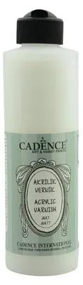 Obrázek produktu pro Cadence lak na vodní bázi matný 250 ml - odolný ochranný lak