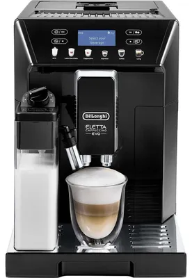 Obrázek produktu pro De’Longhi ECAM46.860.B, Espresso kávovar, 2 l, Kávová zrna, Mletá káva, Vestavěný mlýnek, 1450 W, Černá