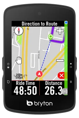 Image de Compteur Gps Velo Rider S510 T - Navigation Et Suivi Performance - Bryton