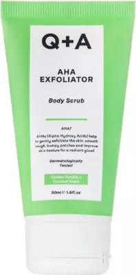 Produktbild von Q+A - MINI AHA Exfoliator Body Scrub, 50ml